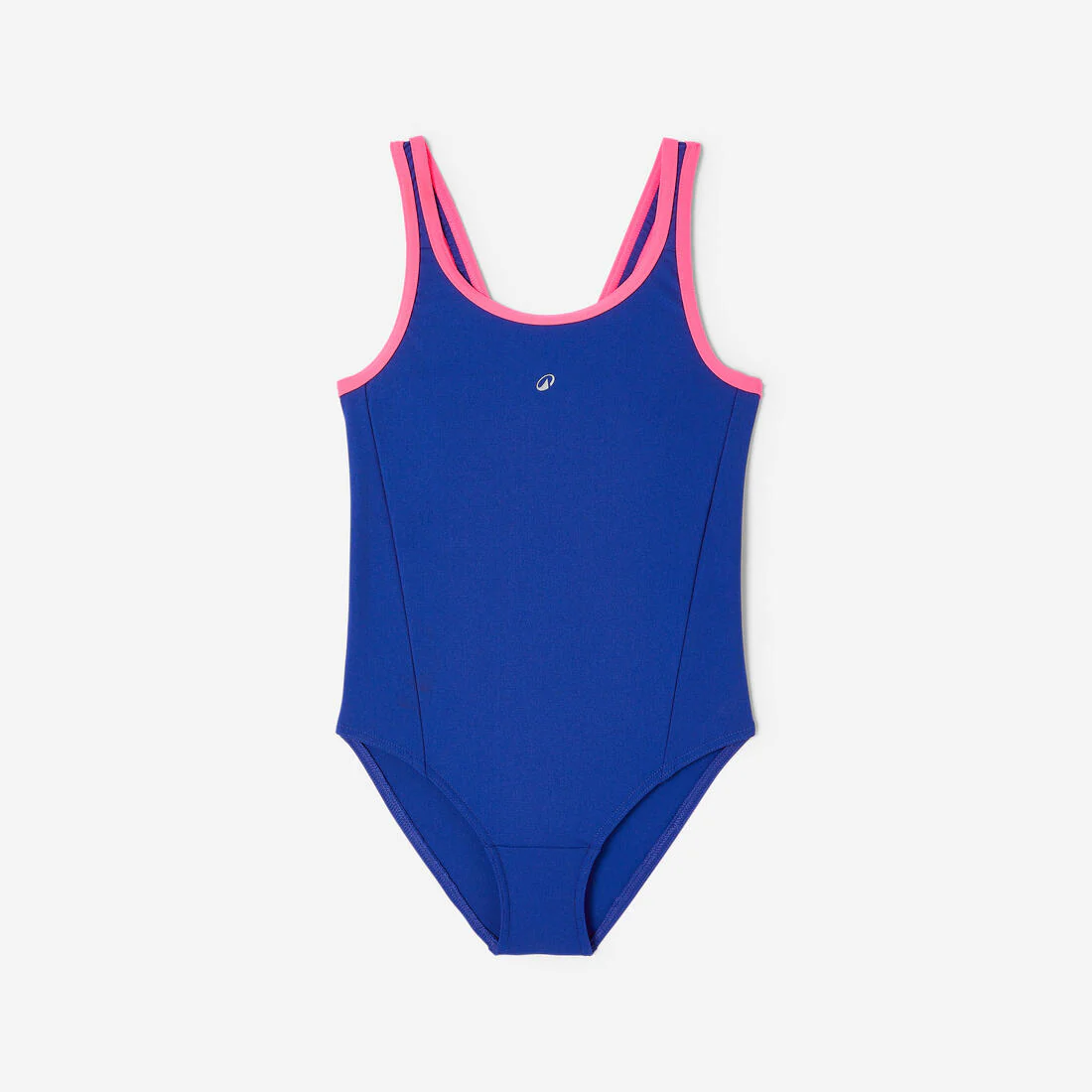 Traje de baño de natación azul oscuro para niña y adolescente 500 Olga - Image 16