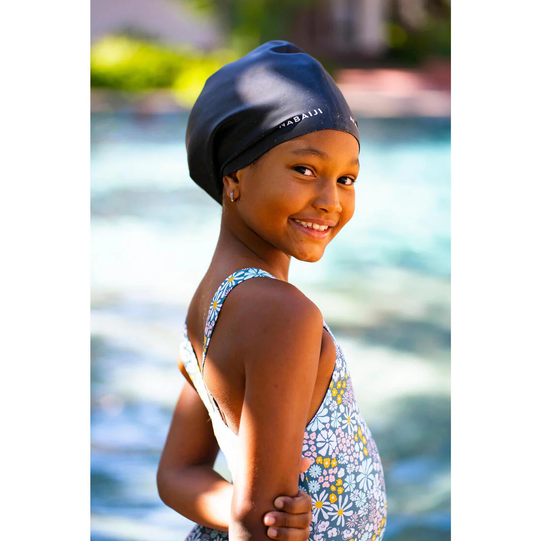 Traje de baño de natación caqui para niña Vega Pantaï - Image 18