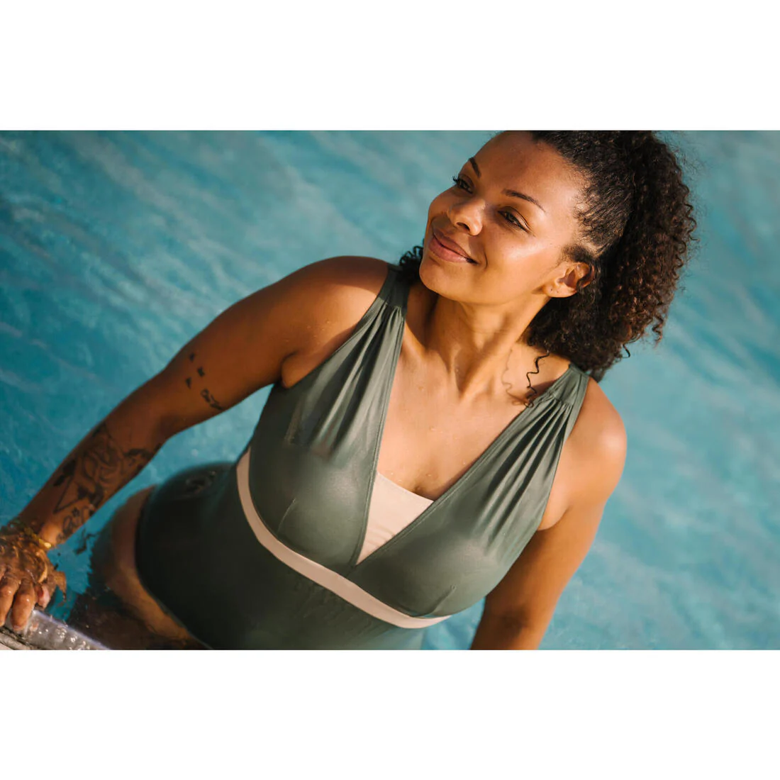 Traje de baño de natación compatible con prótesis mamaria para mujer Aquakokoon - Image 15