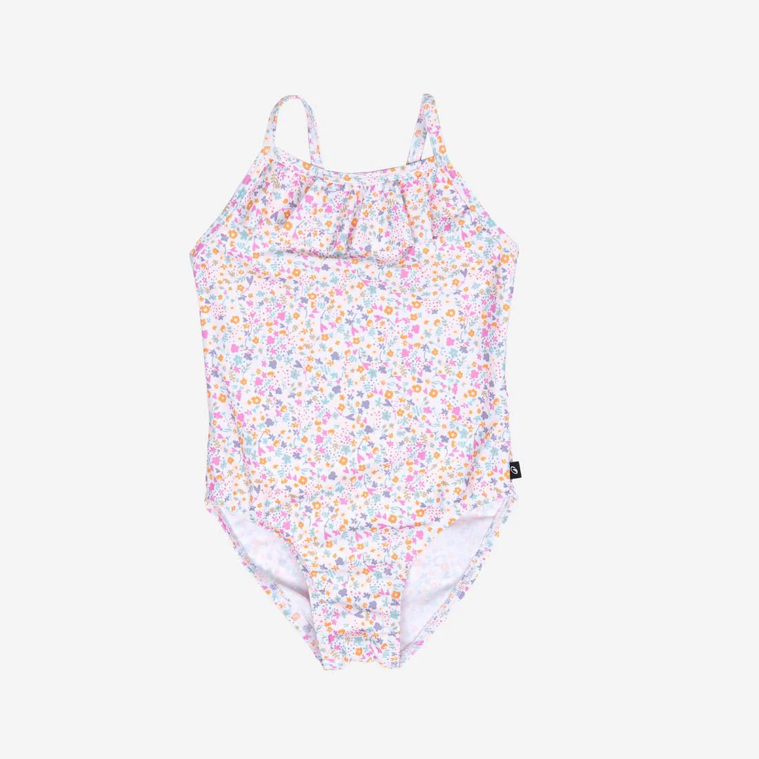 Traje de baño de natación con estampado y olanes para bebé y niña - Image 2