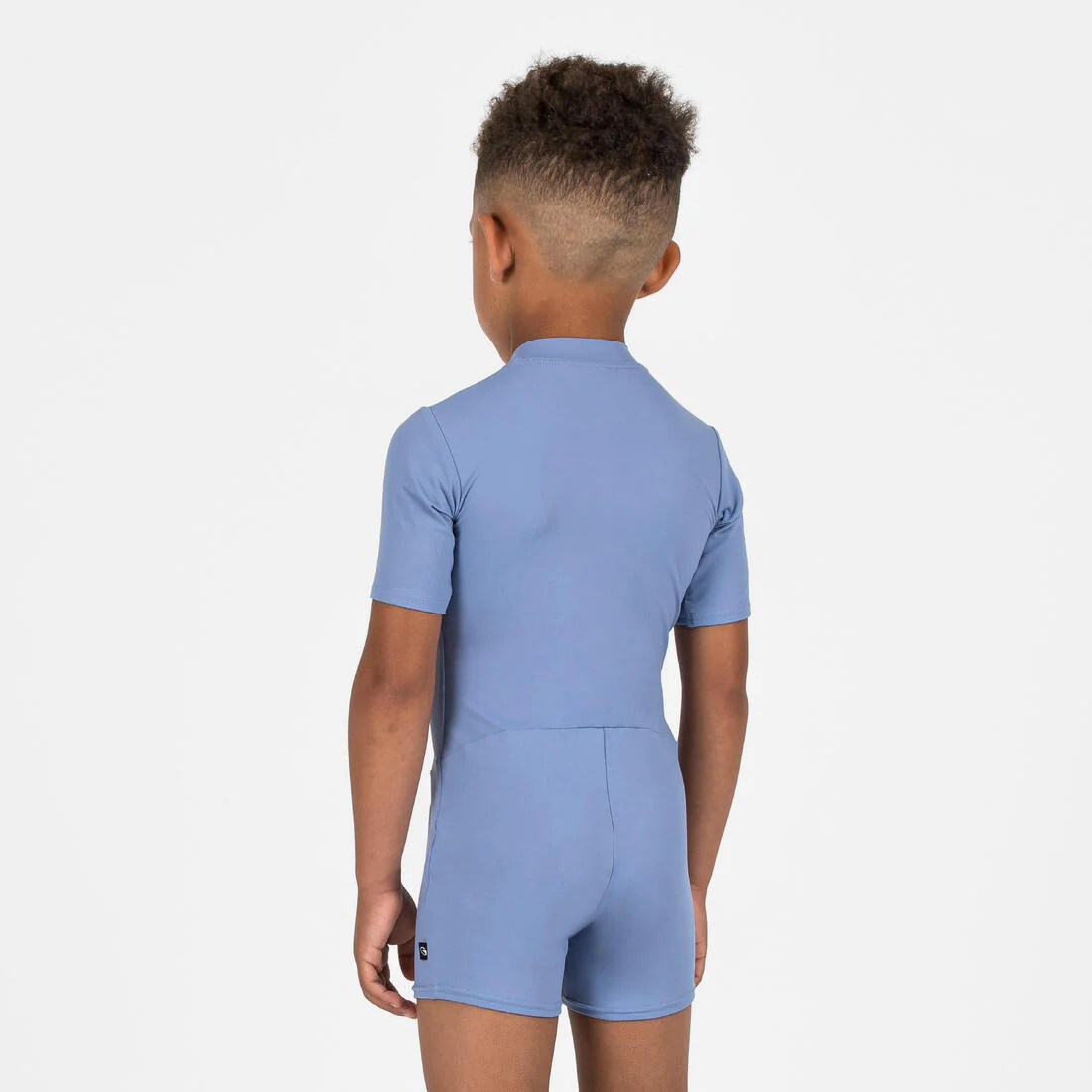Traje de baño de natación con mangas y perneras cortas para bebé - Image 7