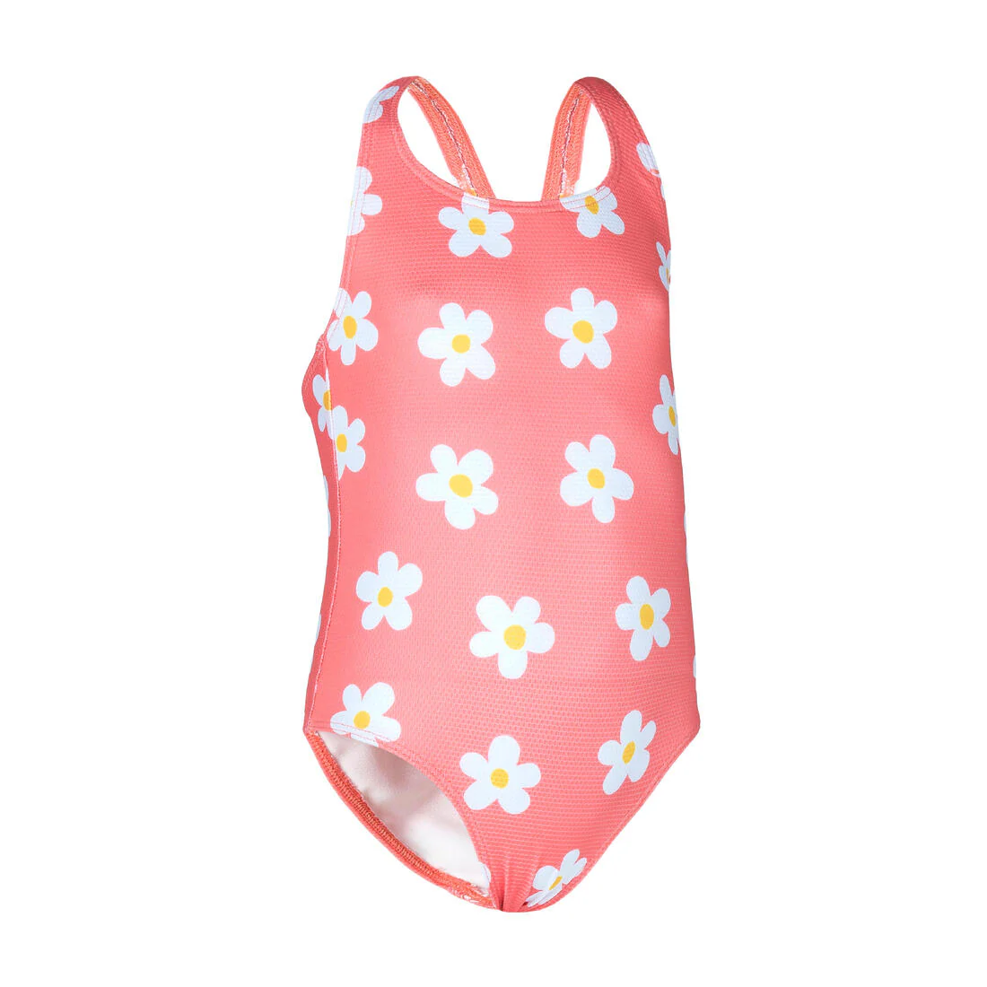 Traje de baño de natación coral con estampado de flores para bebé/niña - Image 4