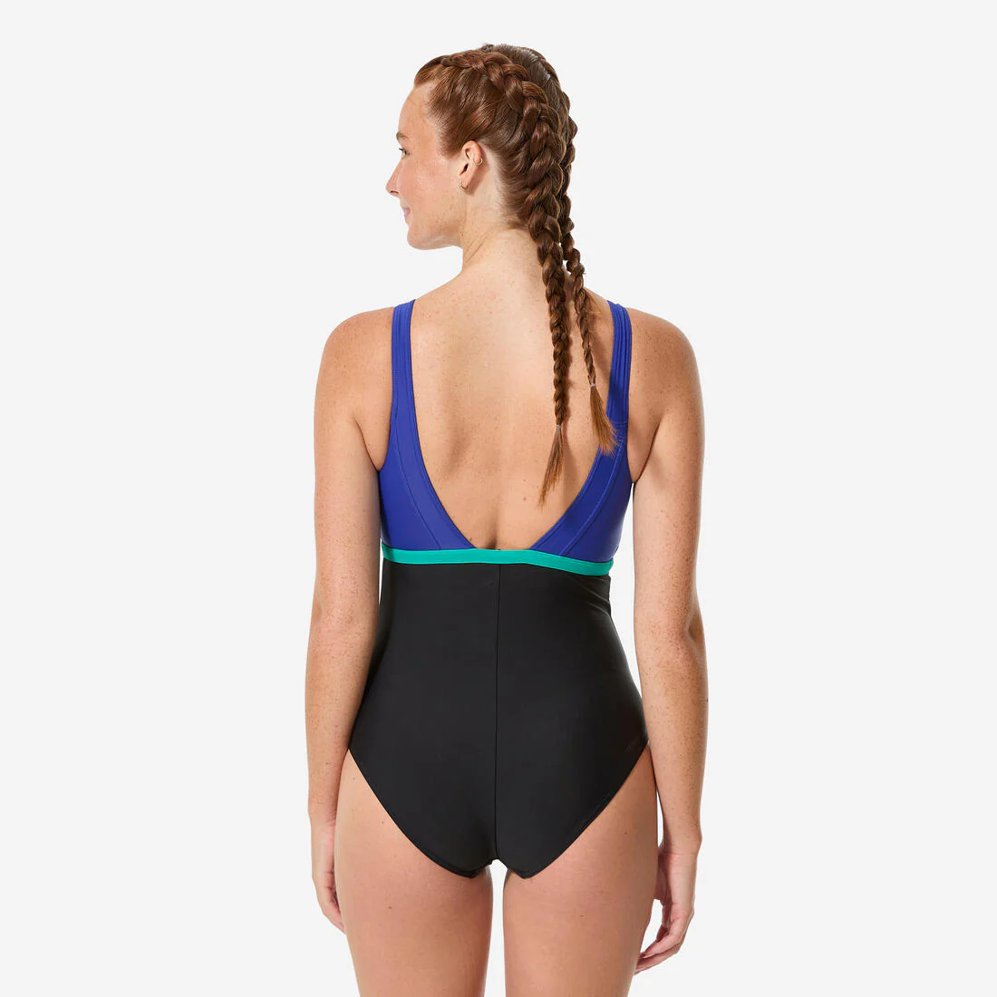 Traje de baño de natación negro con para mujer Heva Li - Image 10