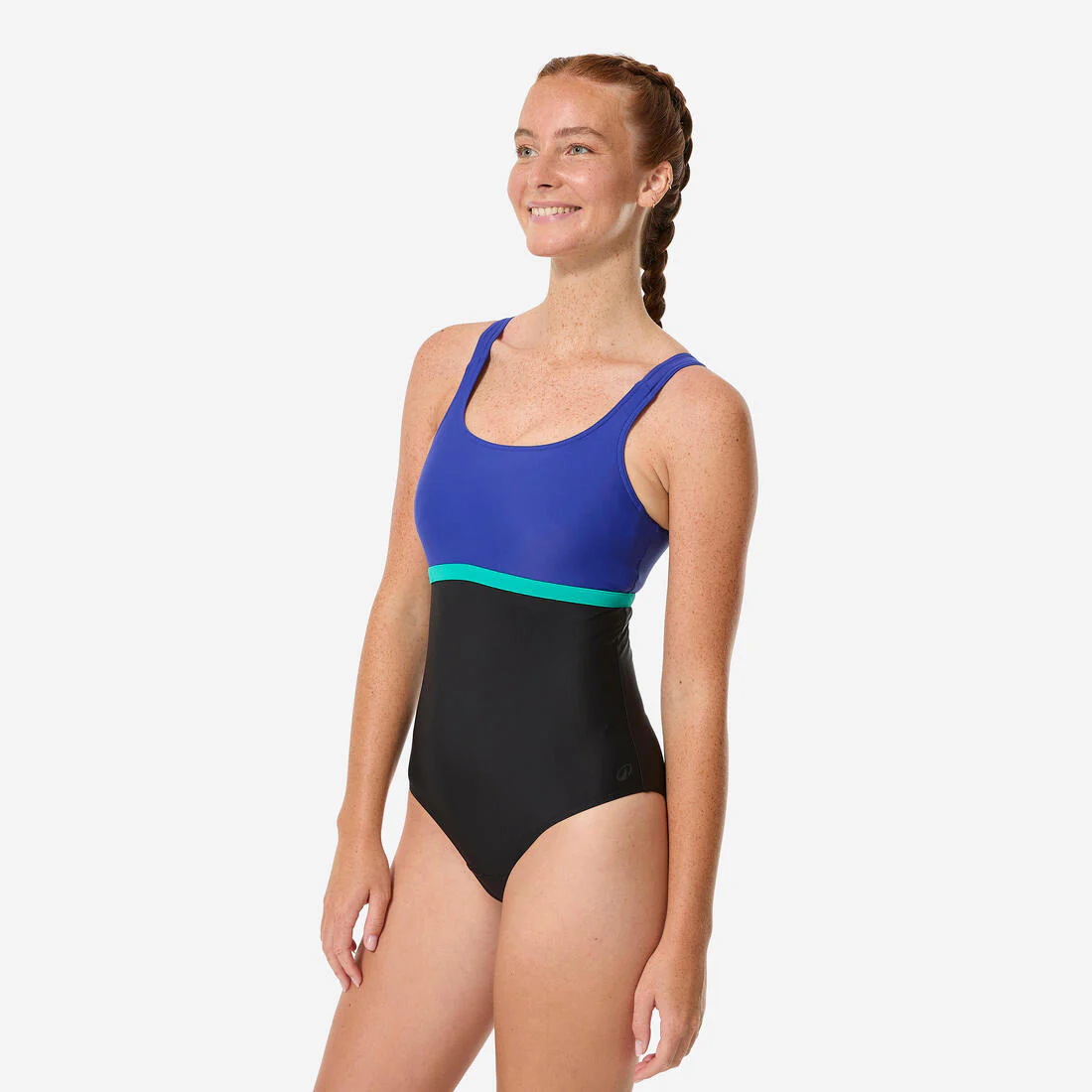 Traje de baño de natación negro con para mujer Heva Li - Image 3