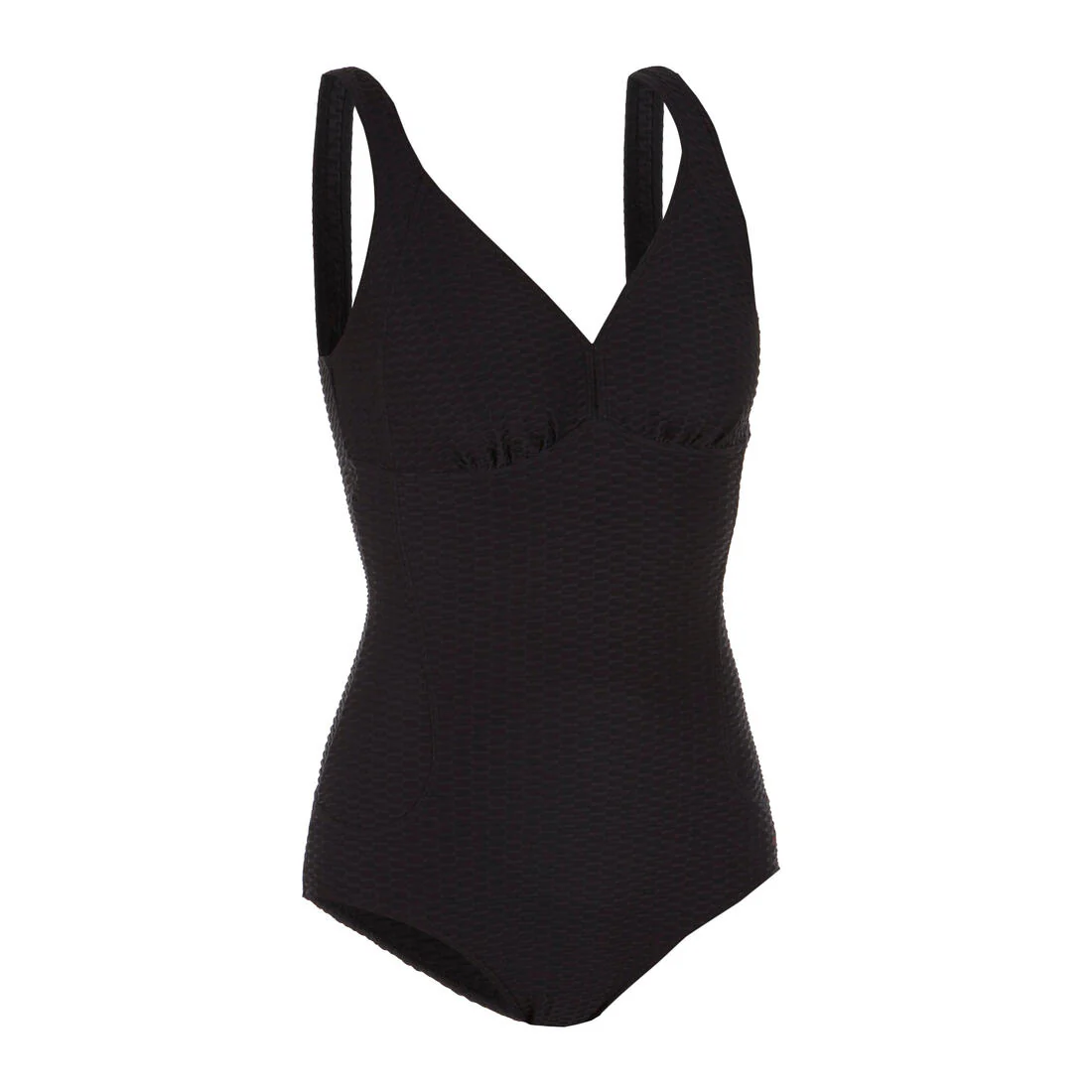 Traje de baño de natación negro gofrado para mujer Kaipearl New - Image 10