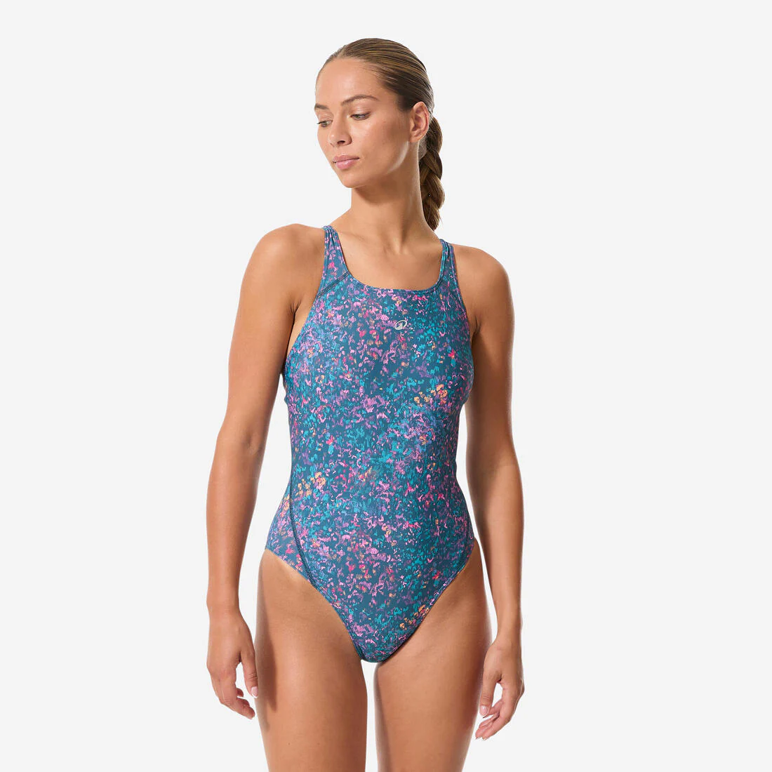 Traje de baño de natación negro Kamyleon 500 Form - Image 2