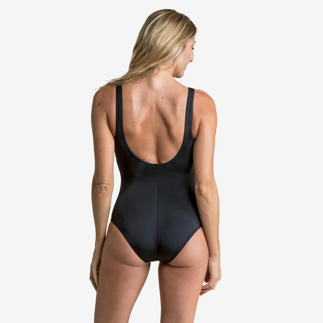 Traje de baño de natación negro para mujer Heva U - Image 3