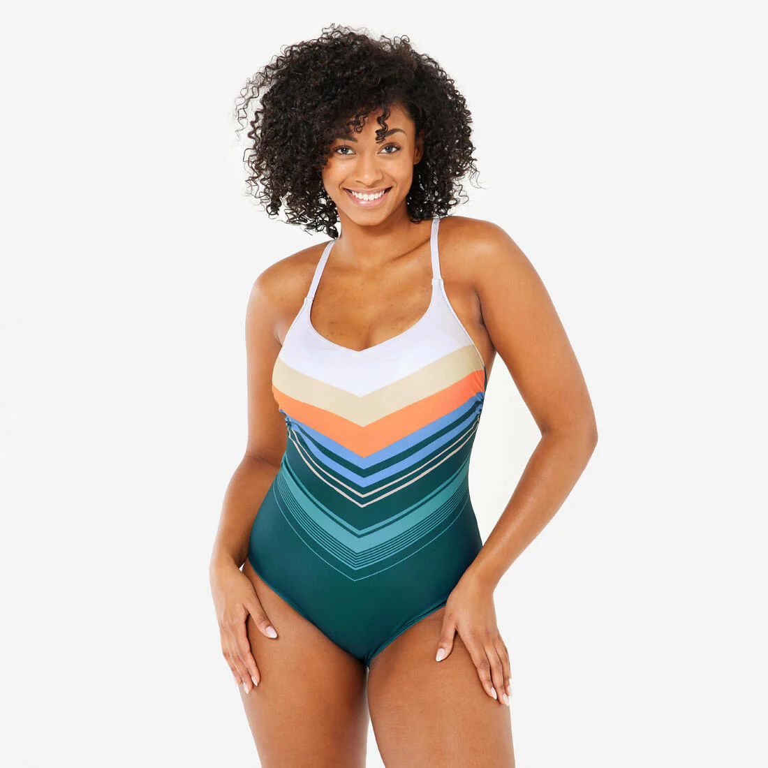 Traje de baño de natación negro para mujer Lila Lt Ara - Image 2