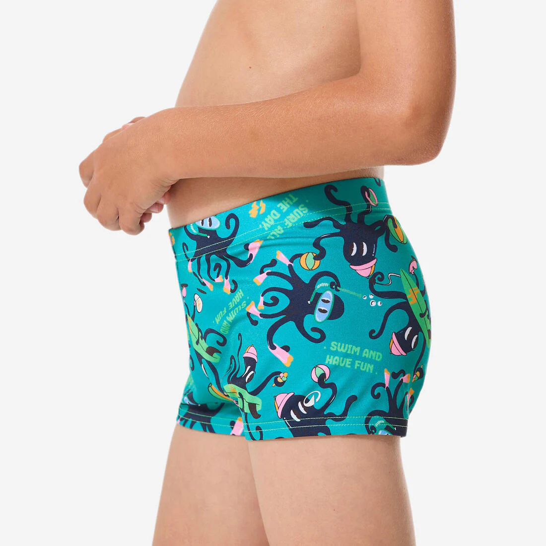 Traje de baño de natación tipo bóxer para niño Fiti - Image 10