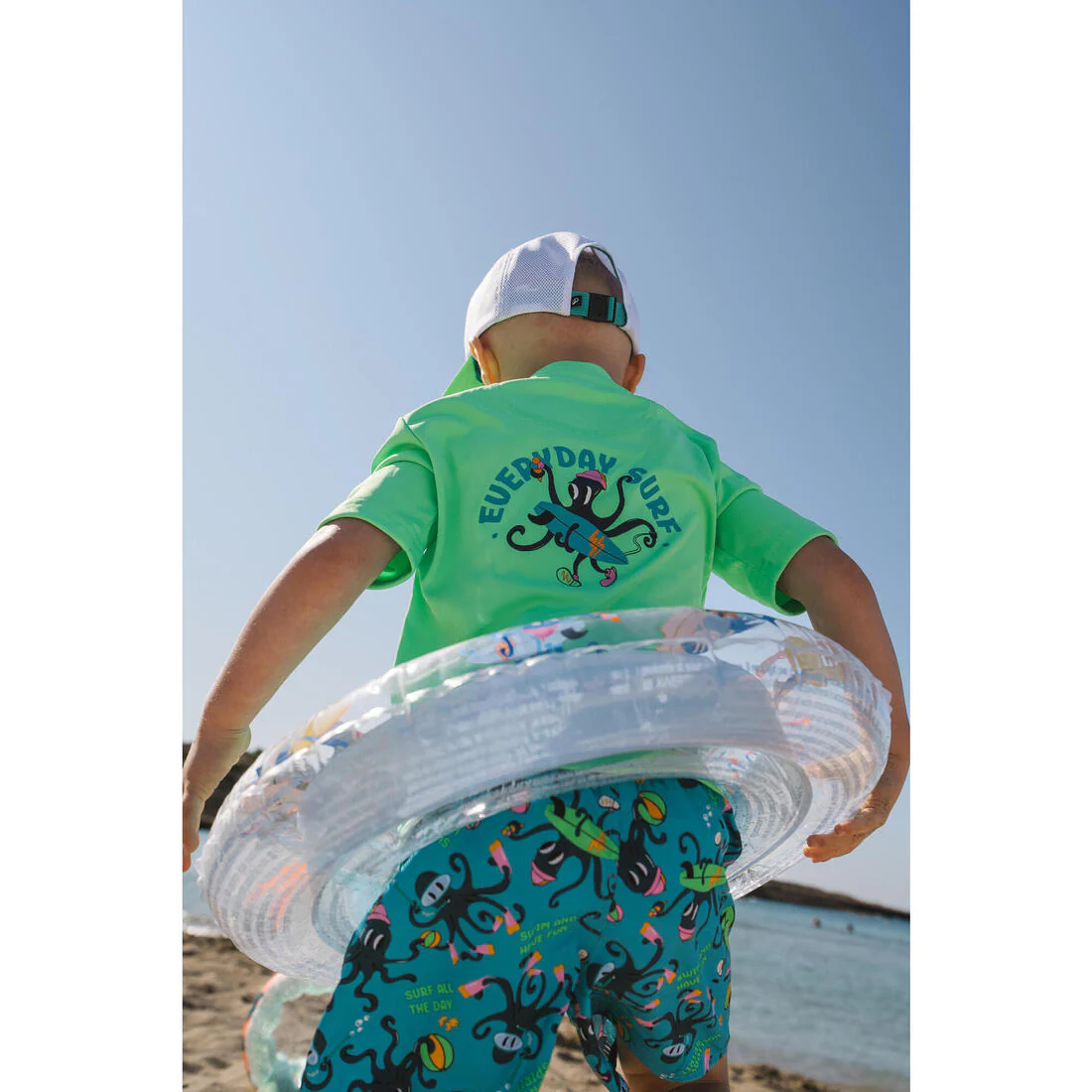 Traje de baño de natación tipo bóxer para niño Fiti - Image 19