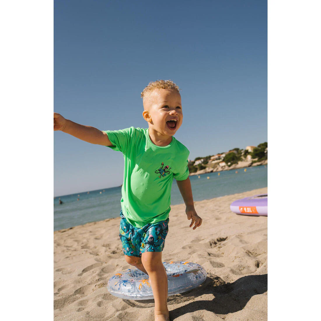 Traje de baño de natación tipo bóxer para niño Fiti - Image 21