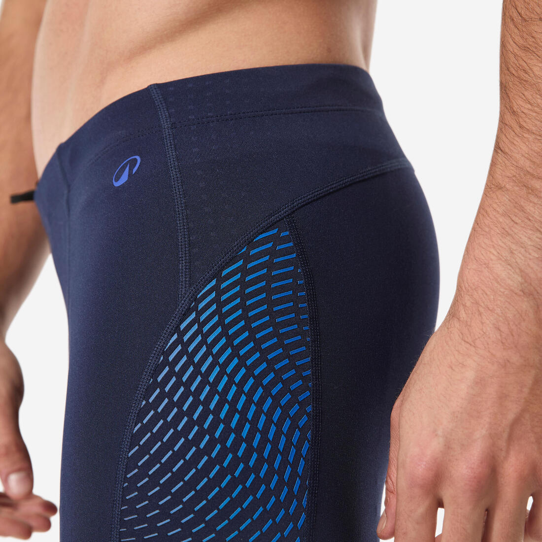 Traje de baño de natación tipo jammer largo para hombre FIti - Image 11