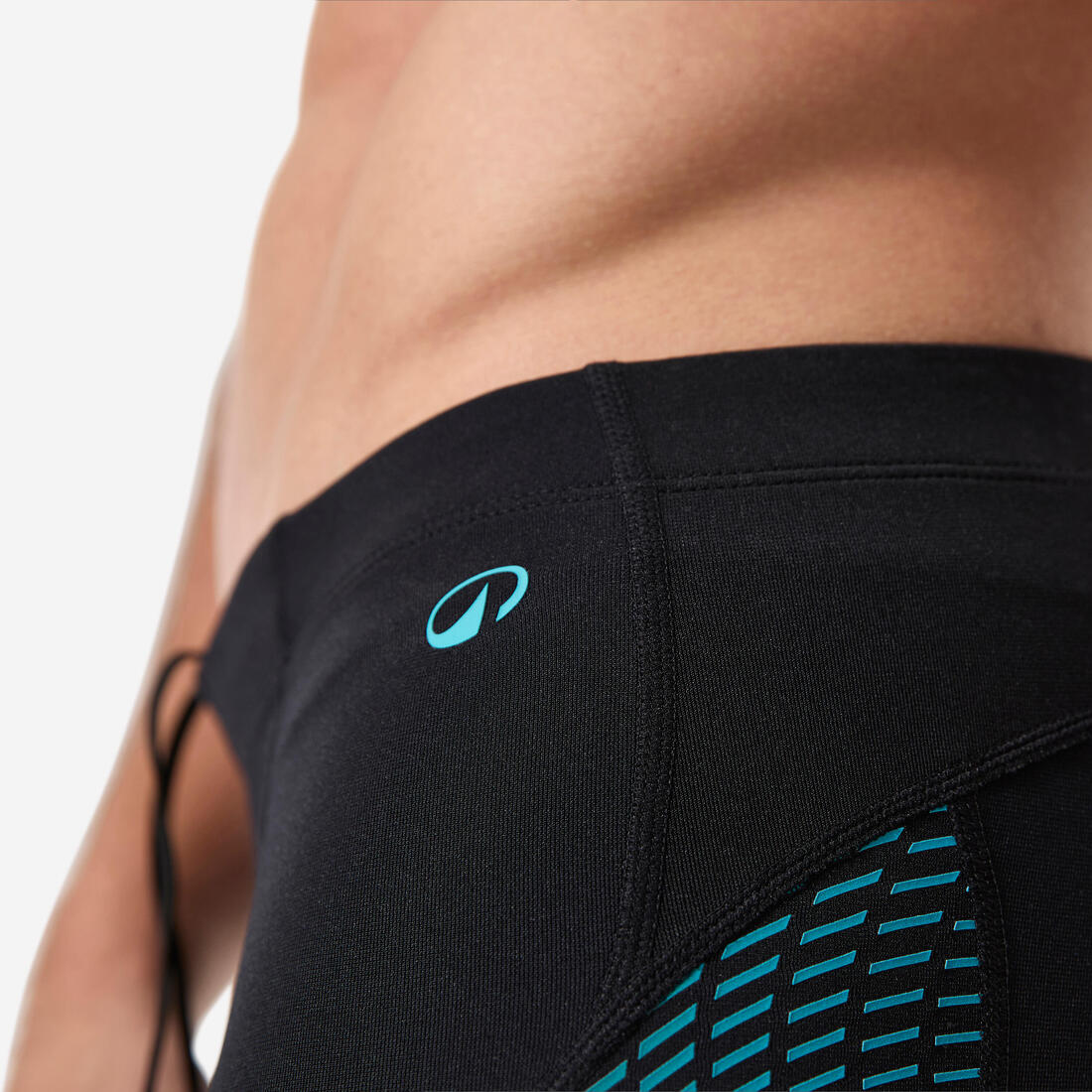 Traje de baño de natación tipo jammer largo para hombre FIti - Image 12