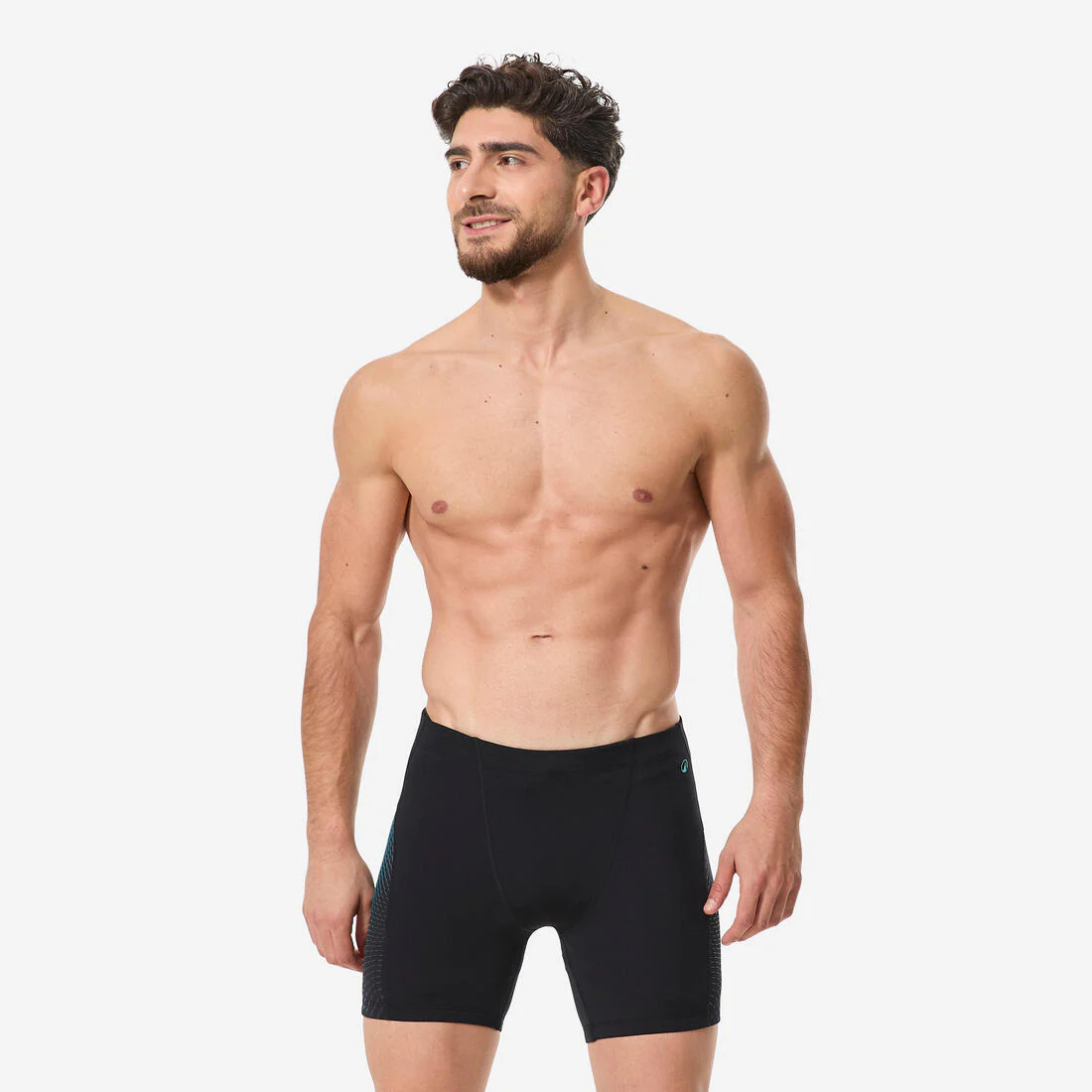 Traje de baño de natación tipo jammer largo para hombre FIti - Image 4