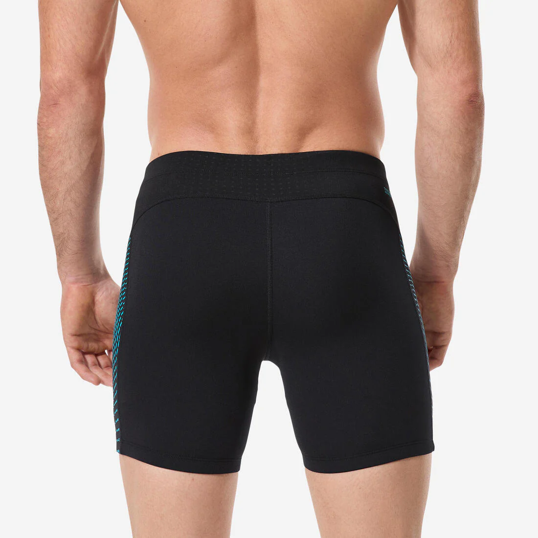 Traje de baño de natación tipo jammer largo para hombre FIti - Image 7