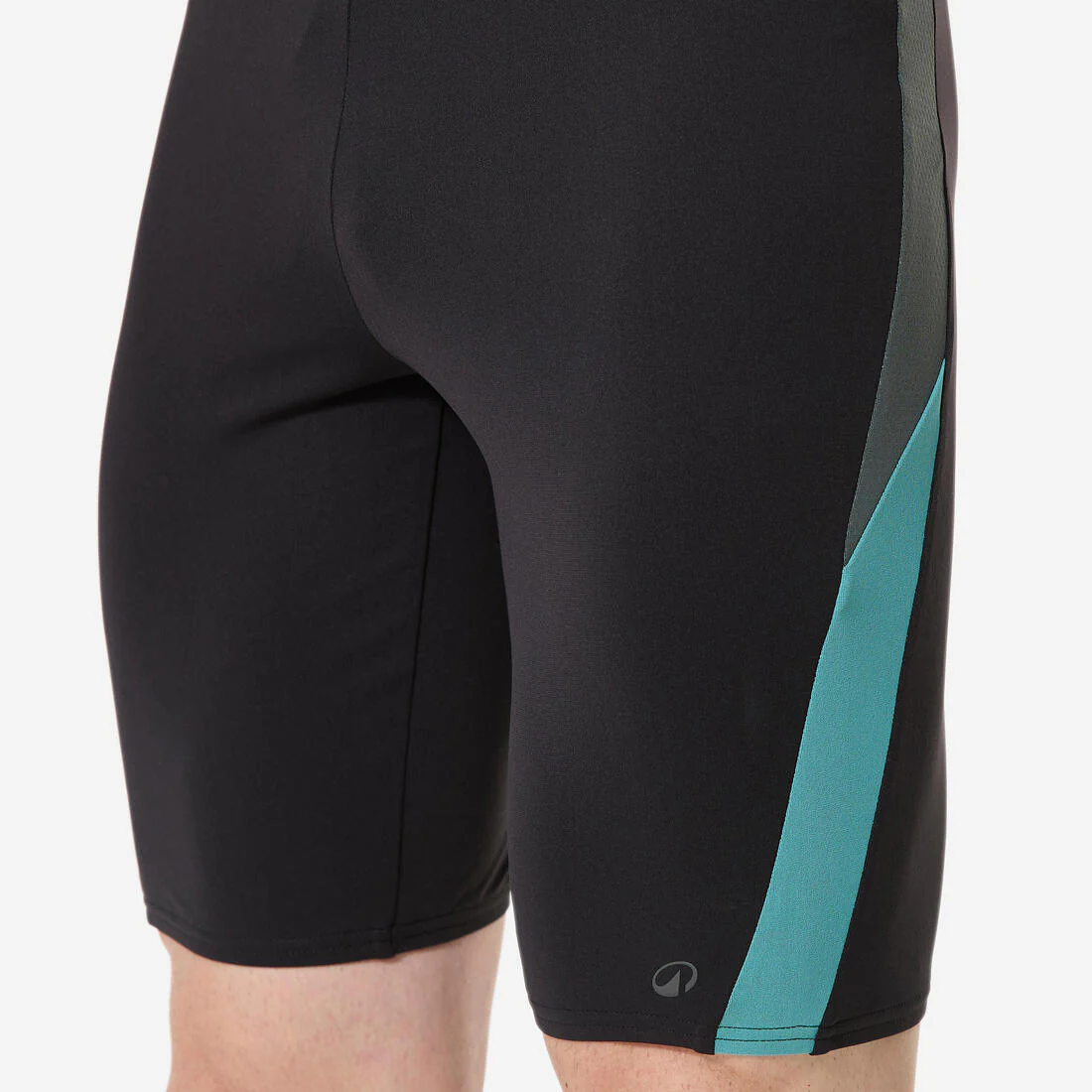 Traje de baño de natación tipo jammer turquesa para hombre Yoko - Image 6
