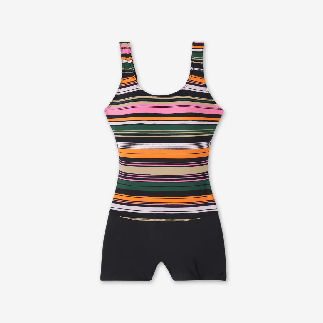 Traje de baño de natación tipo short azul marino para mujer Dova - Image 13