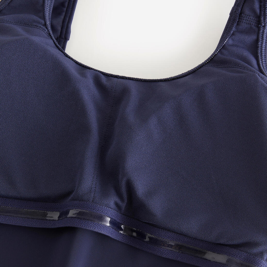 Traje de baño de natación tipo short azul marino para mujer Dova - Image 6