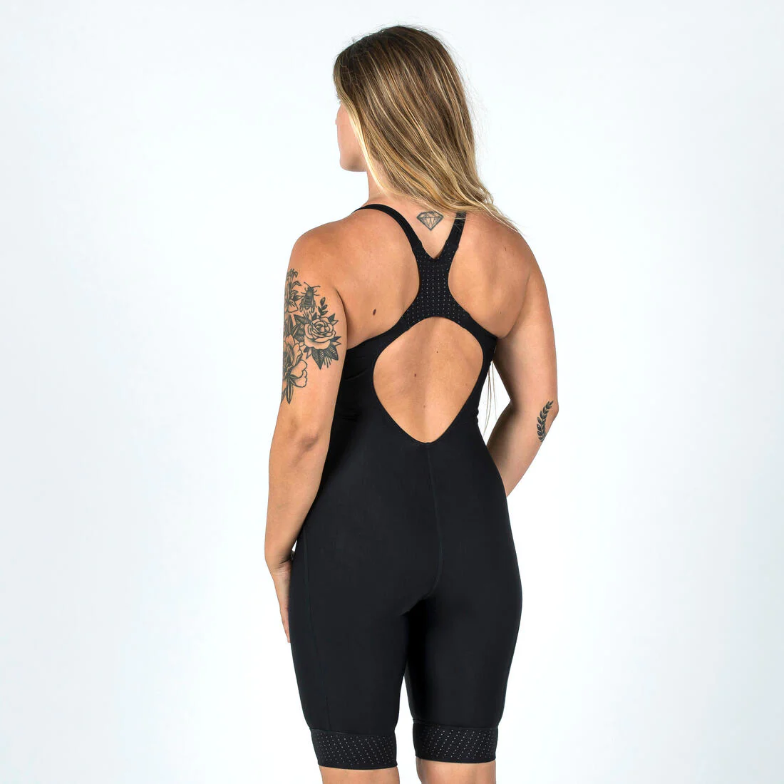 Traje de baño de natación tipo short negro para mujer Kamyleon Geol - Image 2