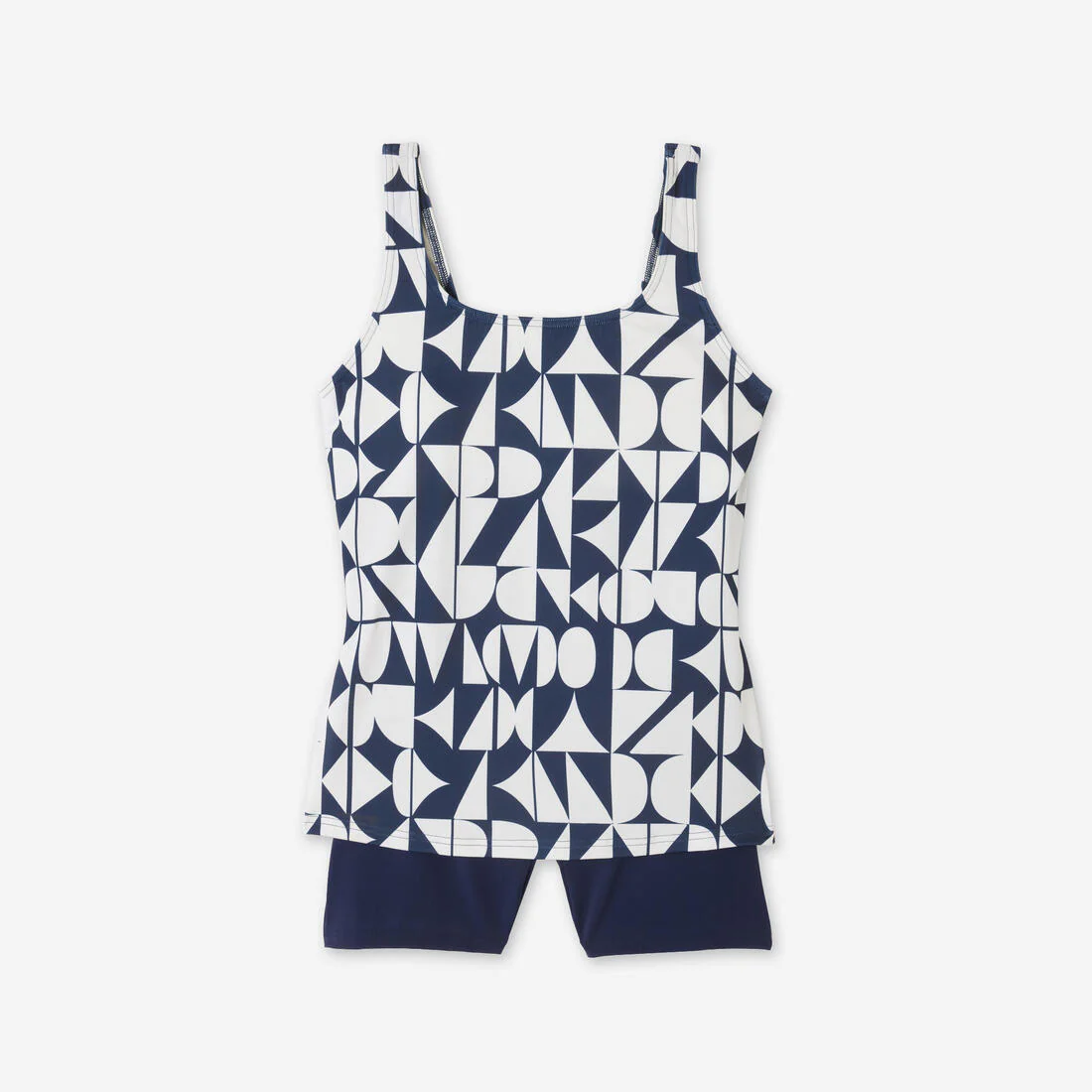 Traje de baño de natación tipo short tankini negro para mujer Heva Leo - Image 19
