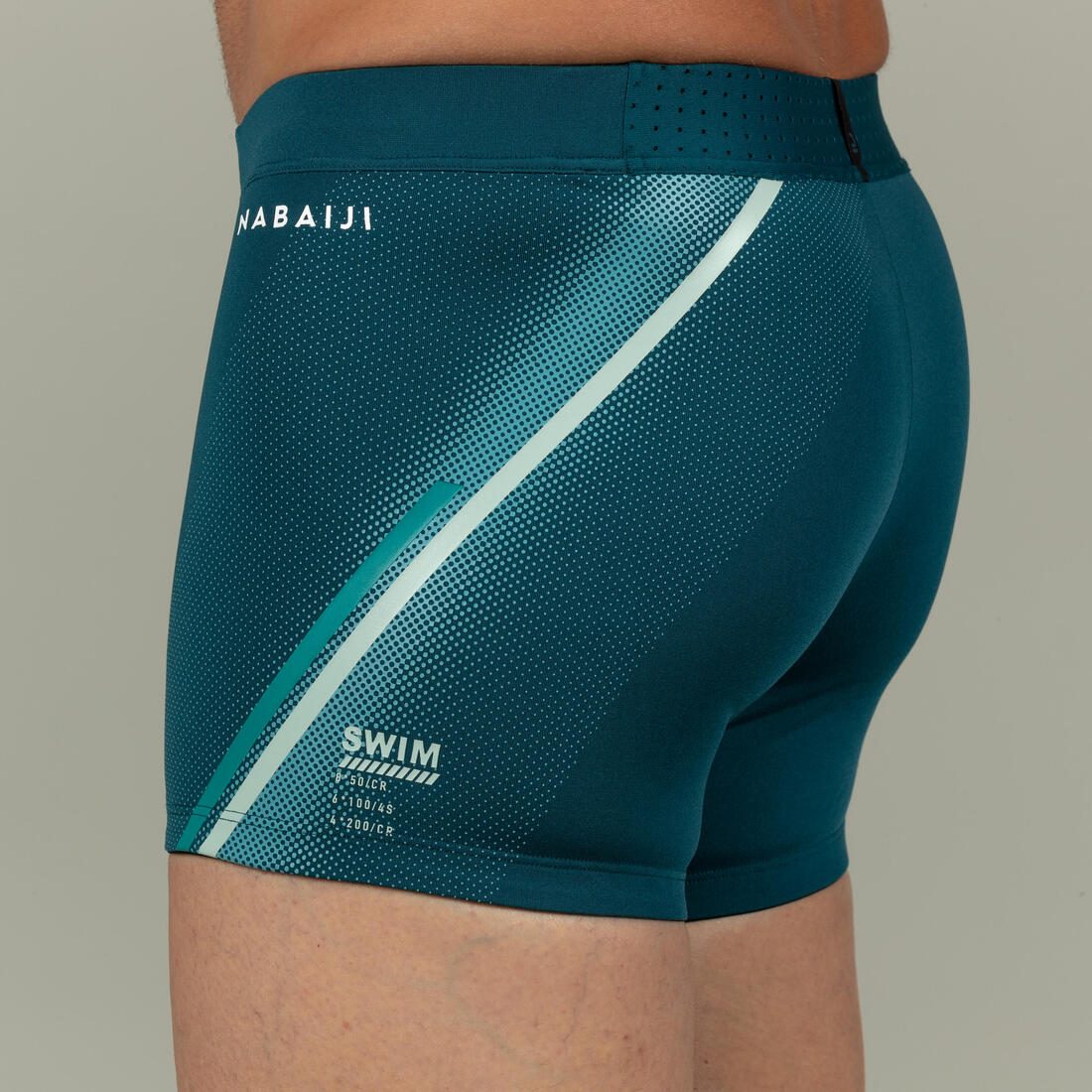 Traje de baño de natación turquesa para hombre Fiti - Image 5