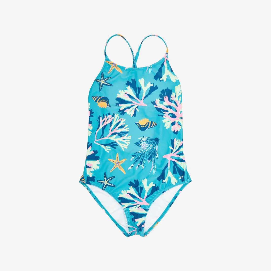 Traje de baño de natación turquesa para niña 100 Lila Ataa Pupu - Image 4