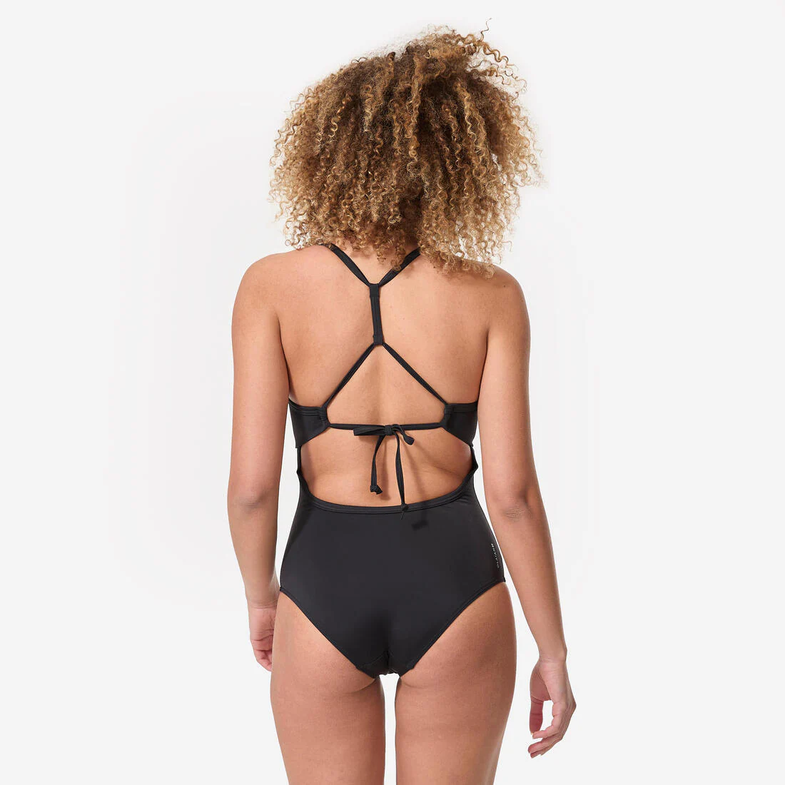 Traje de baño de surf con doble ajuste en la espalda negro para mujer Bea - Image 4