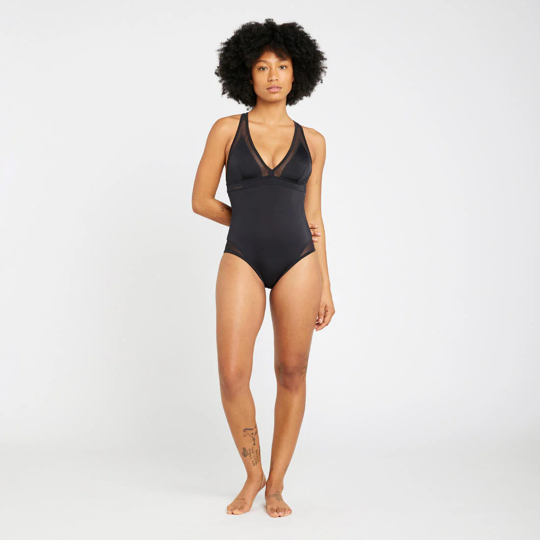 Traje de baño de surf con espalda cruzada para mujer Isa - Image 2