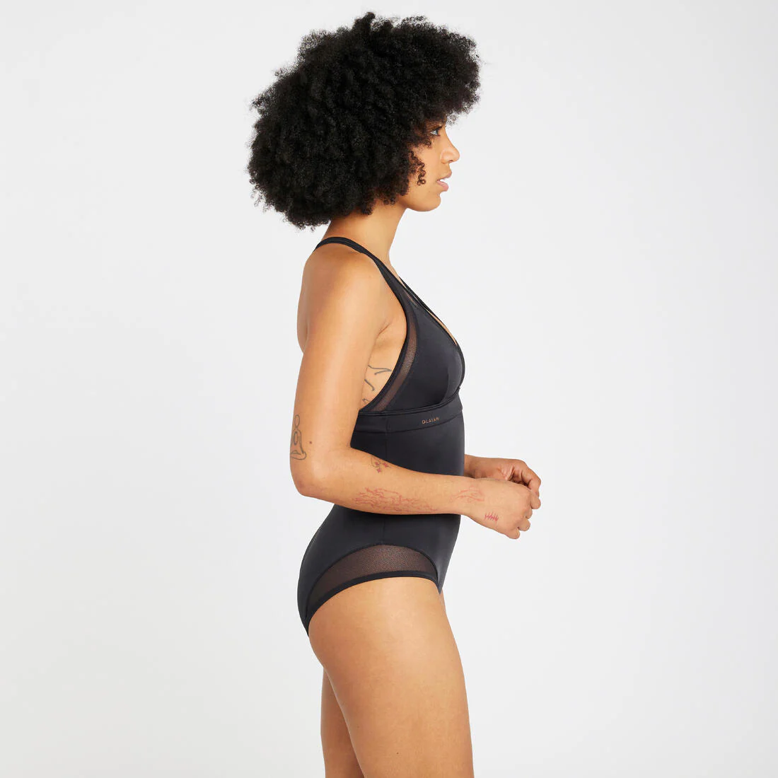 Traje de baño de surf con espalda cruzada para mujer Isa - Image 3