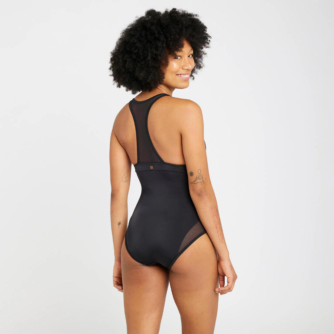 Traje de baño de surf con espalda cruzada para mujer Isa - Image 4
