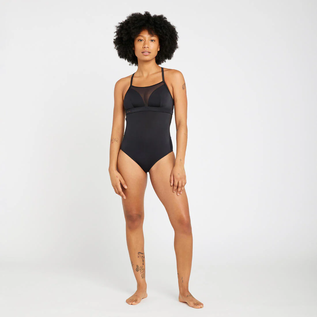 Traje de baño de surf negro para mujer Elise - Image 2