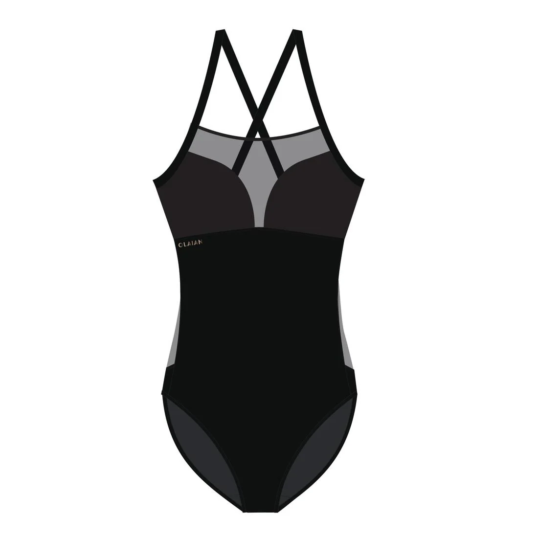 Traje de baño de surf negro para mujer Elise - Image 7