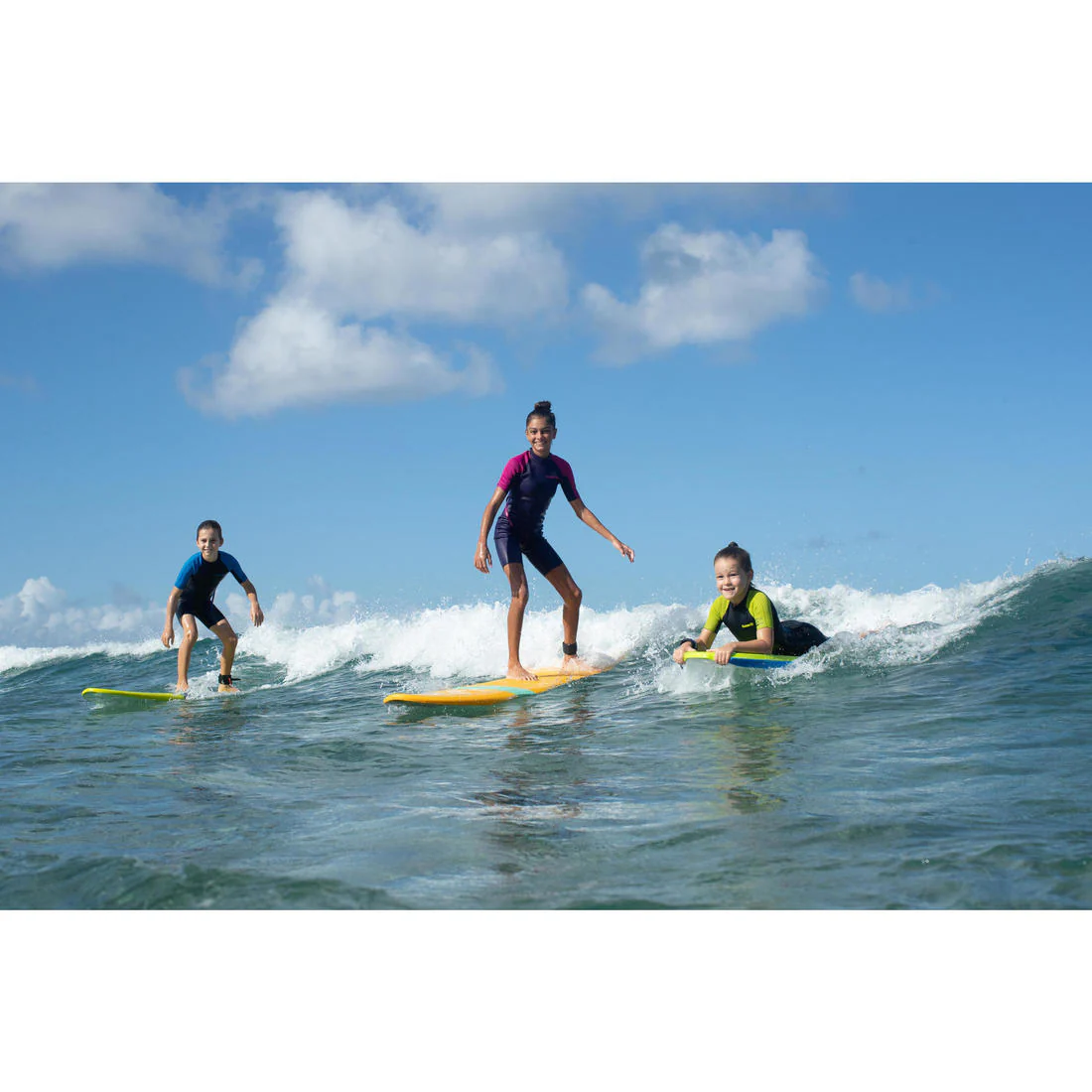 Traje de baño de surf tipo short de neopreno de 1.5 mm para niños 100 - Image 11