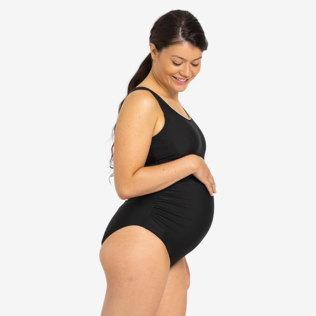 Traje de baño Maternidad Nora Mujer Negro