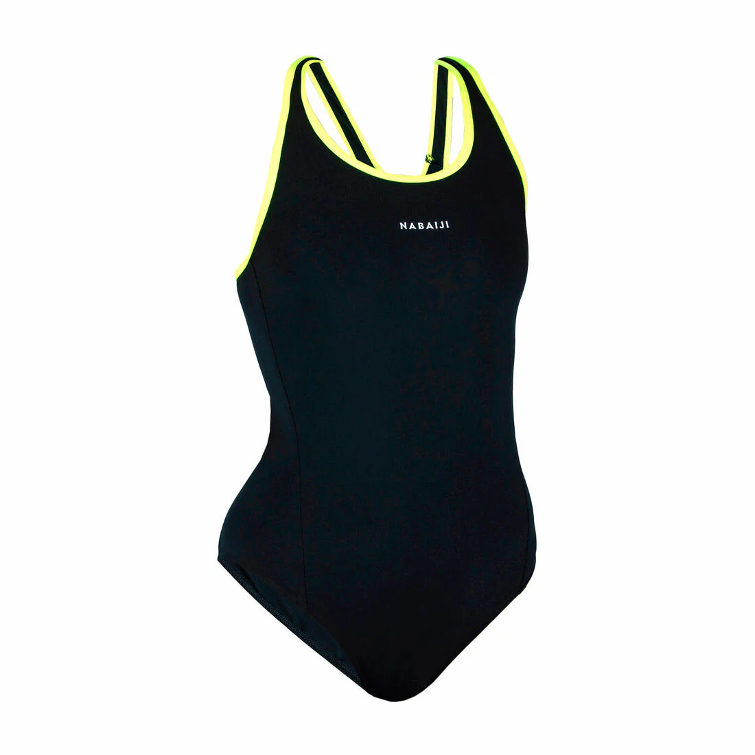 Traje de baño negro con amarillo Kamyla 500 - Image 22