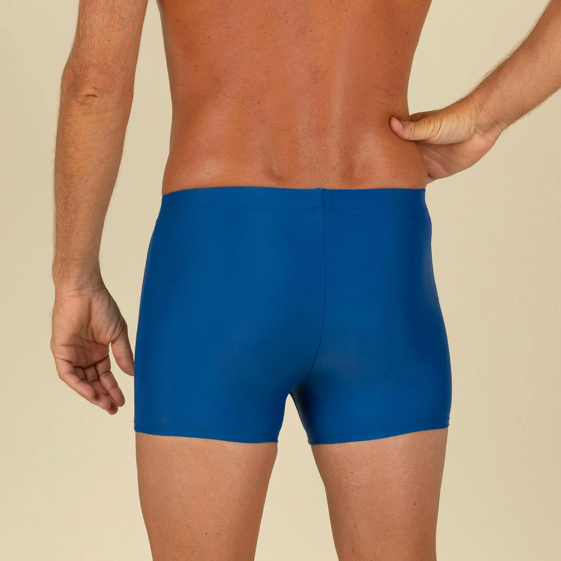 Traje de Baño Tipo Bóxer Natación 100 Basic Hombre Azul - Image 3