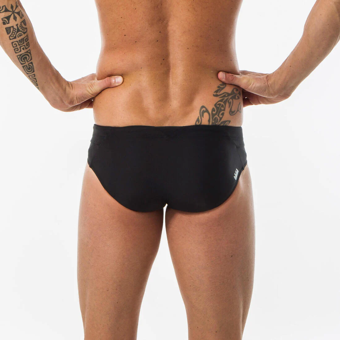 Traje de baño tipo calzón para hombre 900 B-Fast - Nabaiji - Negro - Image 4