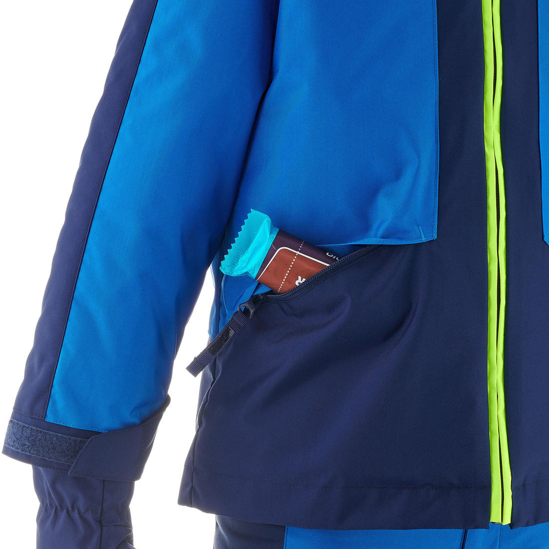 Traje de esquí niños cálido e impermeable 580 - azul y - Image 46