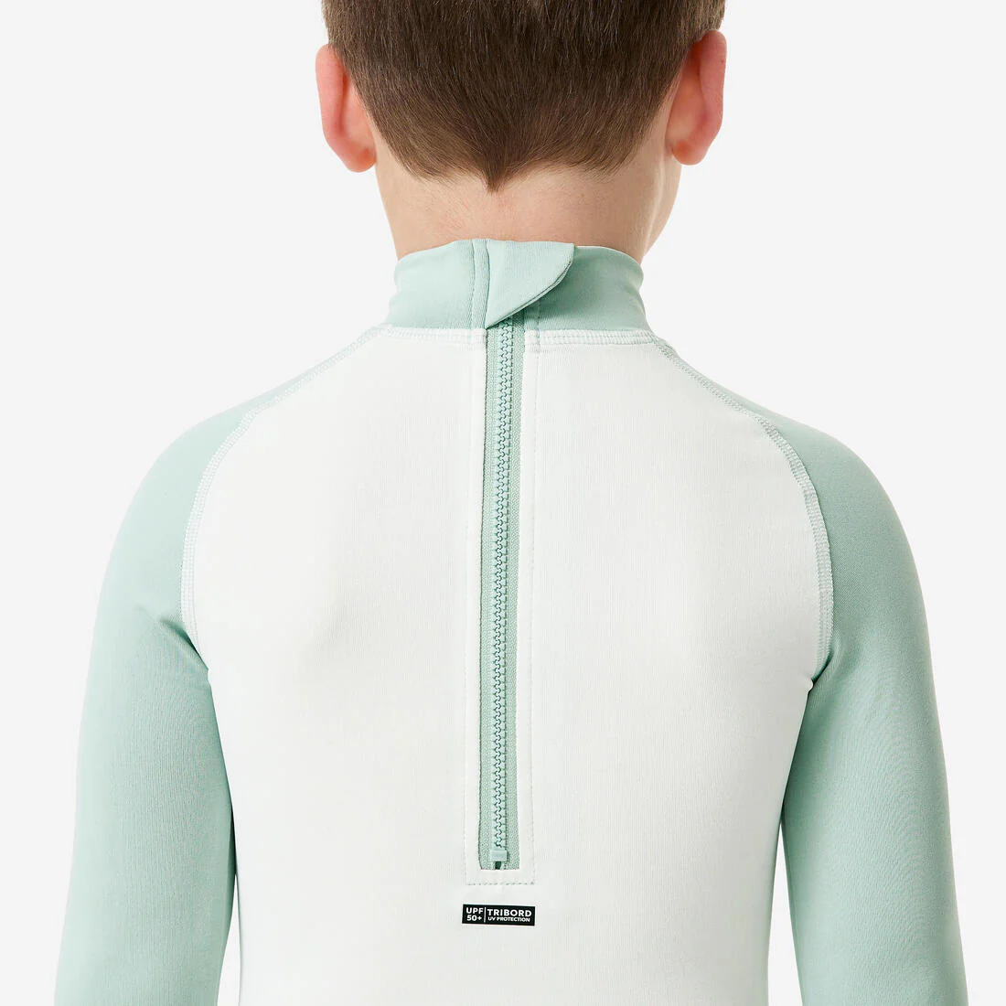 Traje de natación anti-UV de manga larga con estampado para bebés/niños - Image 9