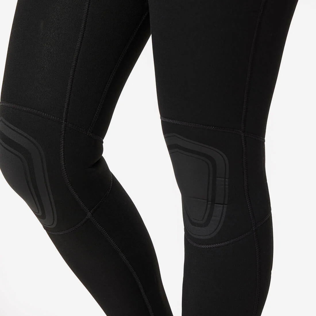 Traje de surf de neopreno con cierre dorsal de 4/3 mm negro para mujer 100 - Image 5