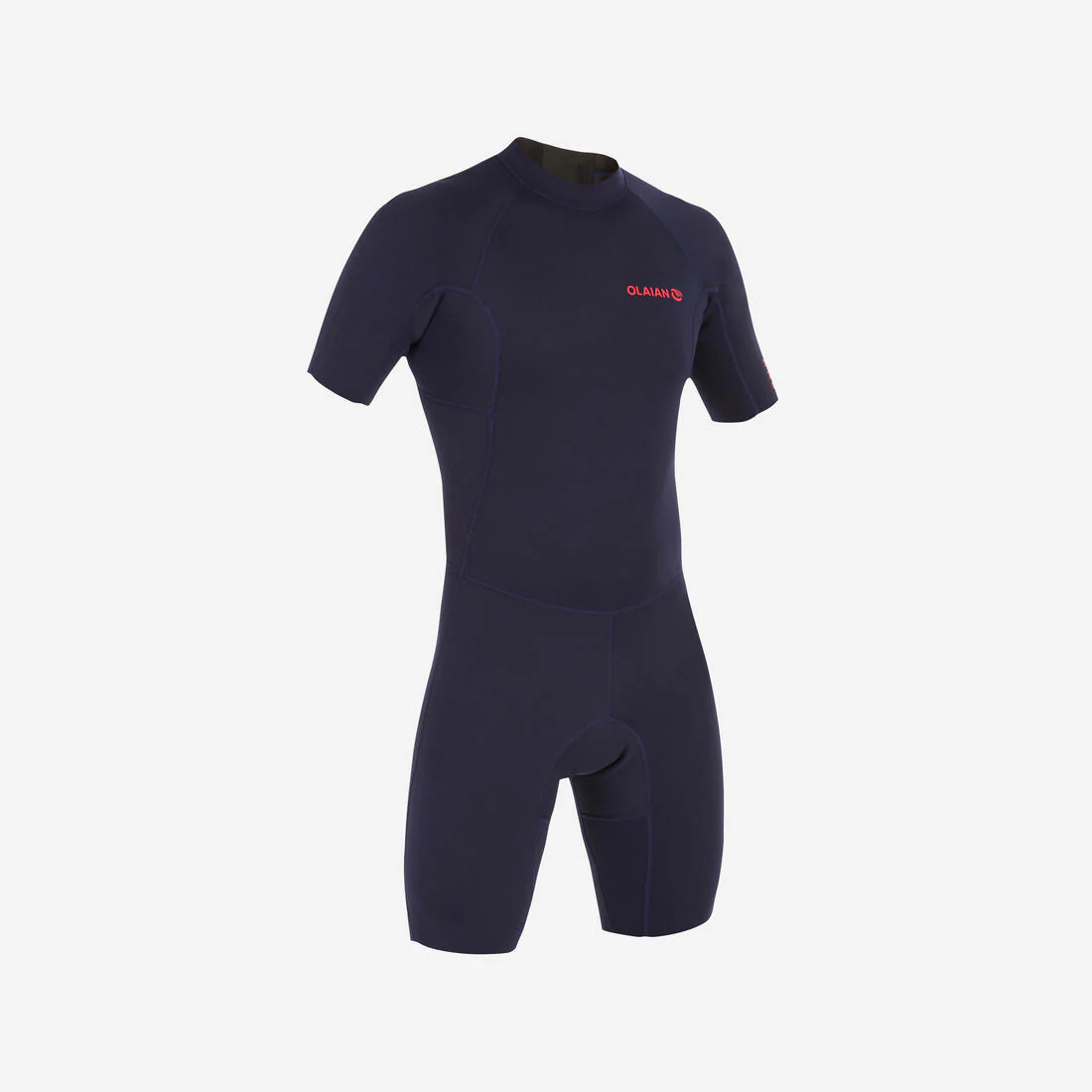 Traje de surf de neopreno corto de 1.5 mm azul marino para hombre 100 - Image 9