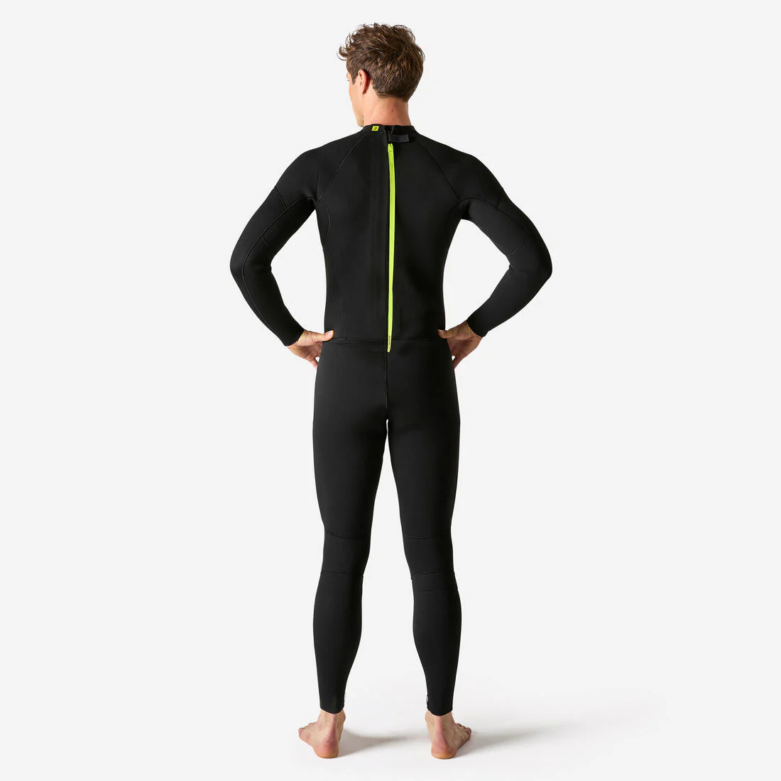 Traje de surf de neopreno de 4/3 mm negro para hombre 100 - Image 6