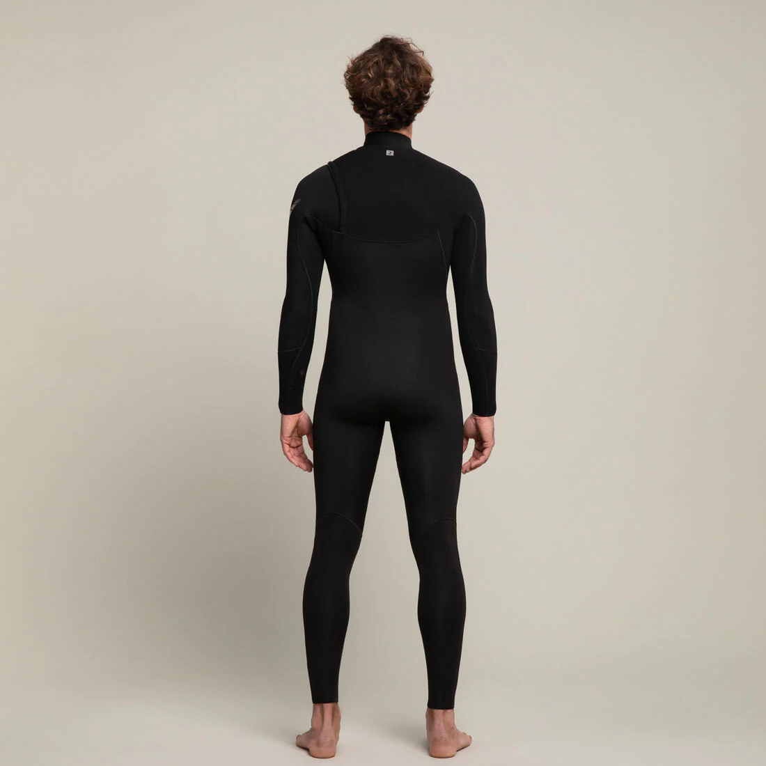 Traje de surf de neopreno de 4/3 mm negro para hombre 900 - Image 4
