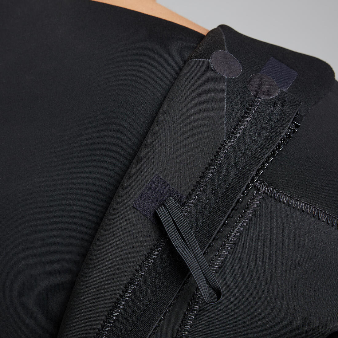 Traje de surf de neopreno negro para hombre 4/3 mm 500 PE23 - Image 10