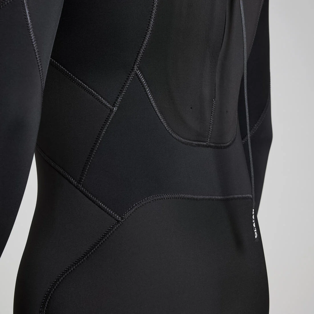 Traje de surf de neopreno negro para hombre 4/3 mm 500 PE23 - Image 7