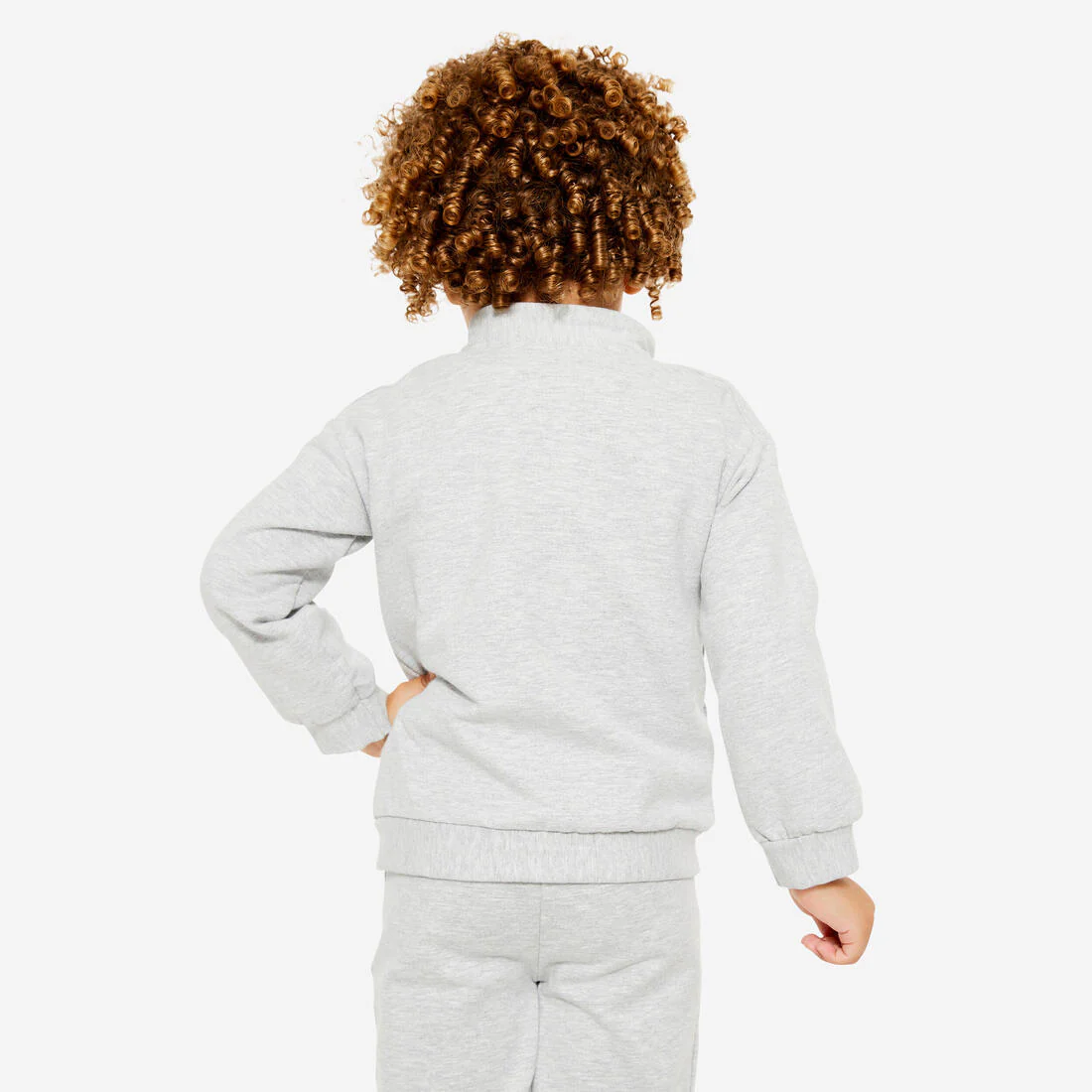 Traje Deportivo Cálido para Niños - Serie Básica - Gris - Corte Regular - Image 5