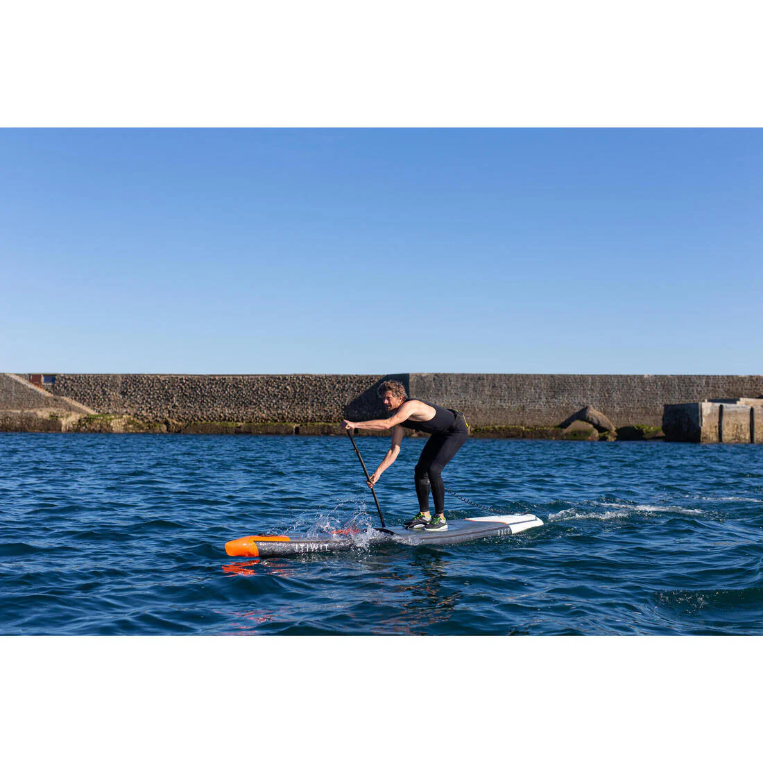 Traje Neopreno Canoa-Kayak Stand-Up Paddle LongJohn Hombre 2 mm - Image 12