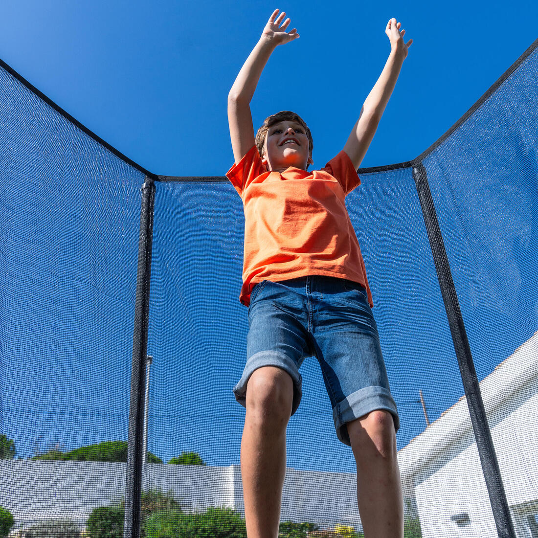 Trampolín con red de seguridad y montaje sin herramientas 240 - Image 11