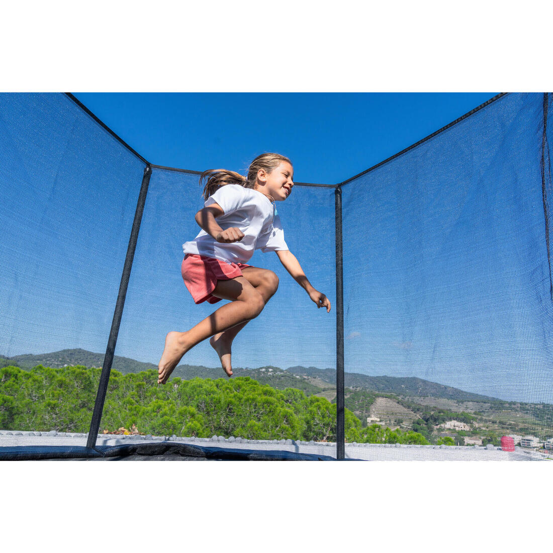 Trampolín con red de seguridad y montaje sin herramientas 240 - Image 14