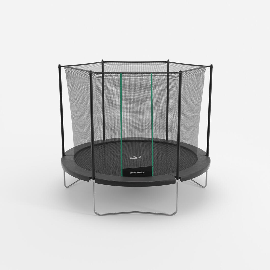 Trampolín con red de seguridad y montaje sin herramientas 300